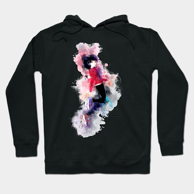 Aoi - Digimon Survive (Watercolor) Hoodie by Stylizing4You